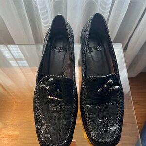 Stuart Weitzman Black Loafers